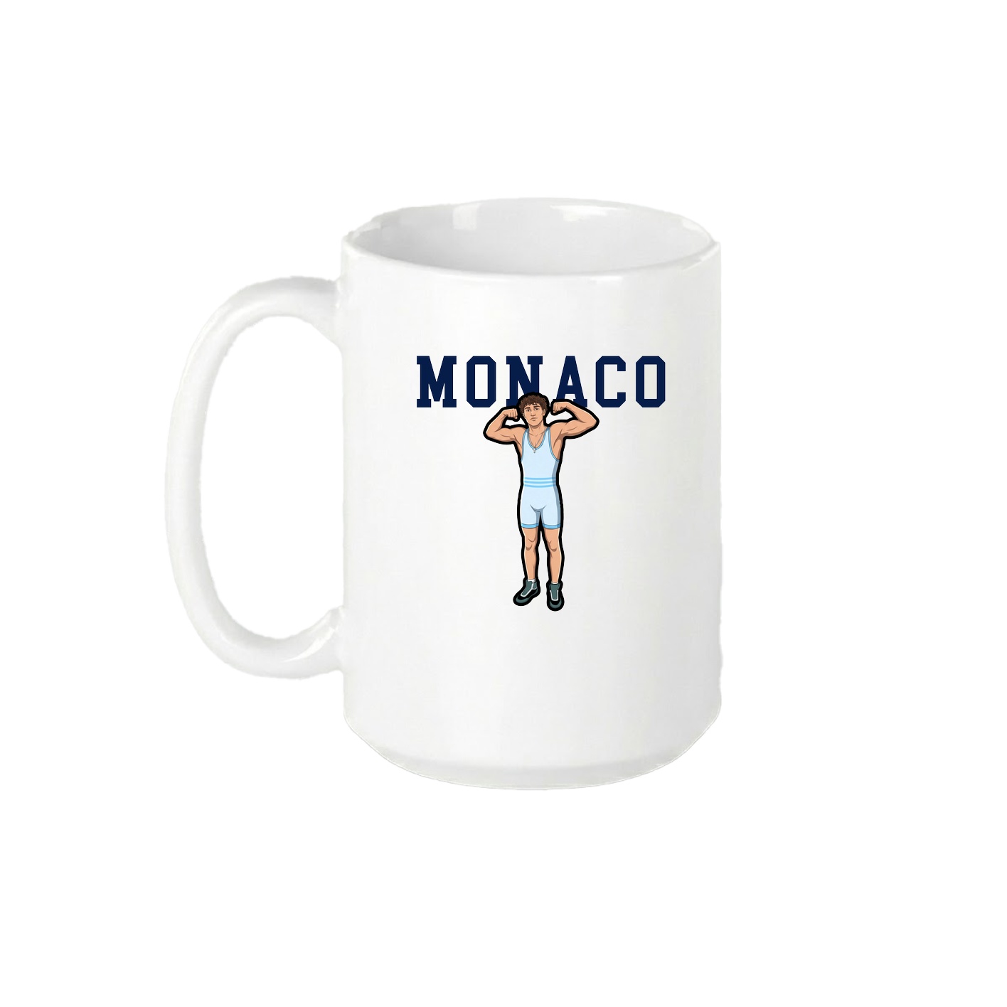 15oz Coffee Mug — Shirsey in White