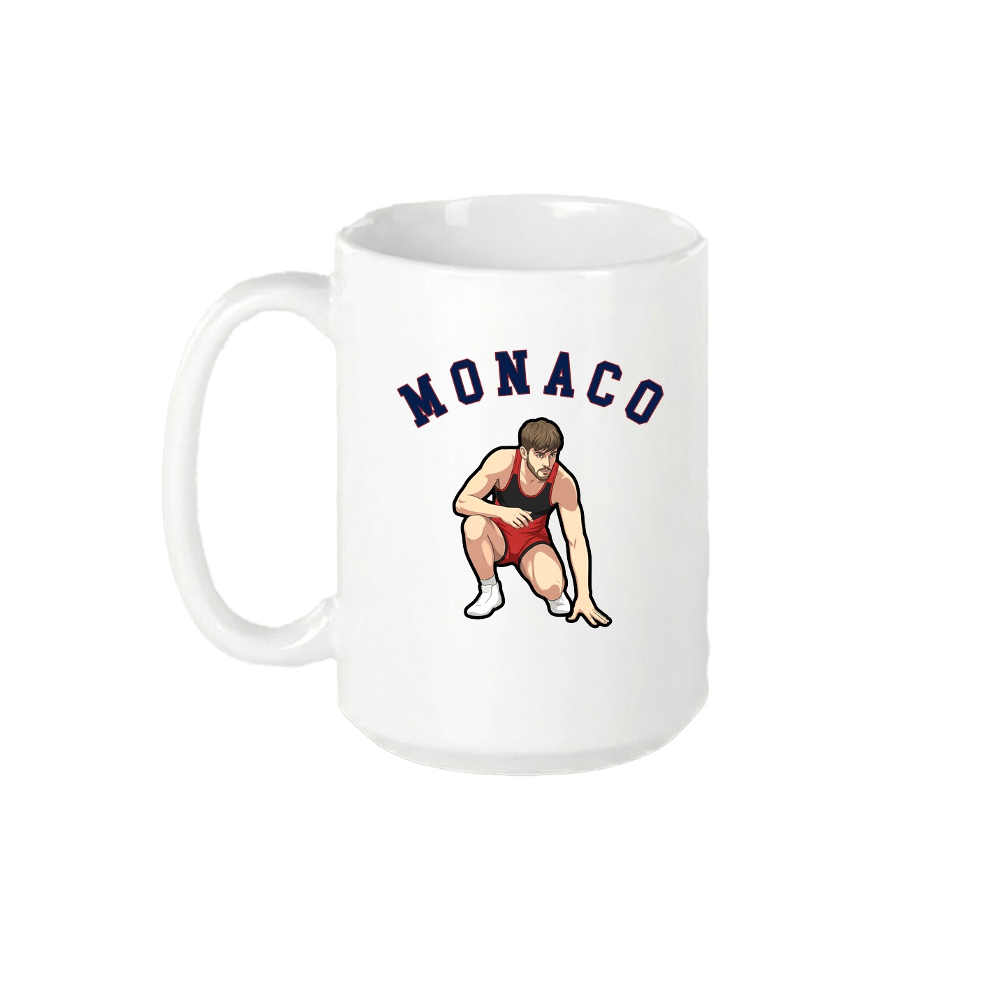 15oz Coffee Mug — Shirsey Arch in White