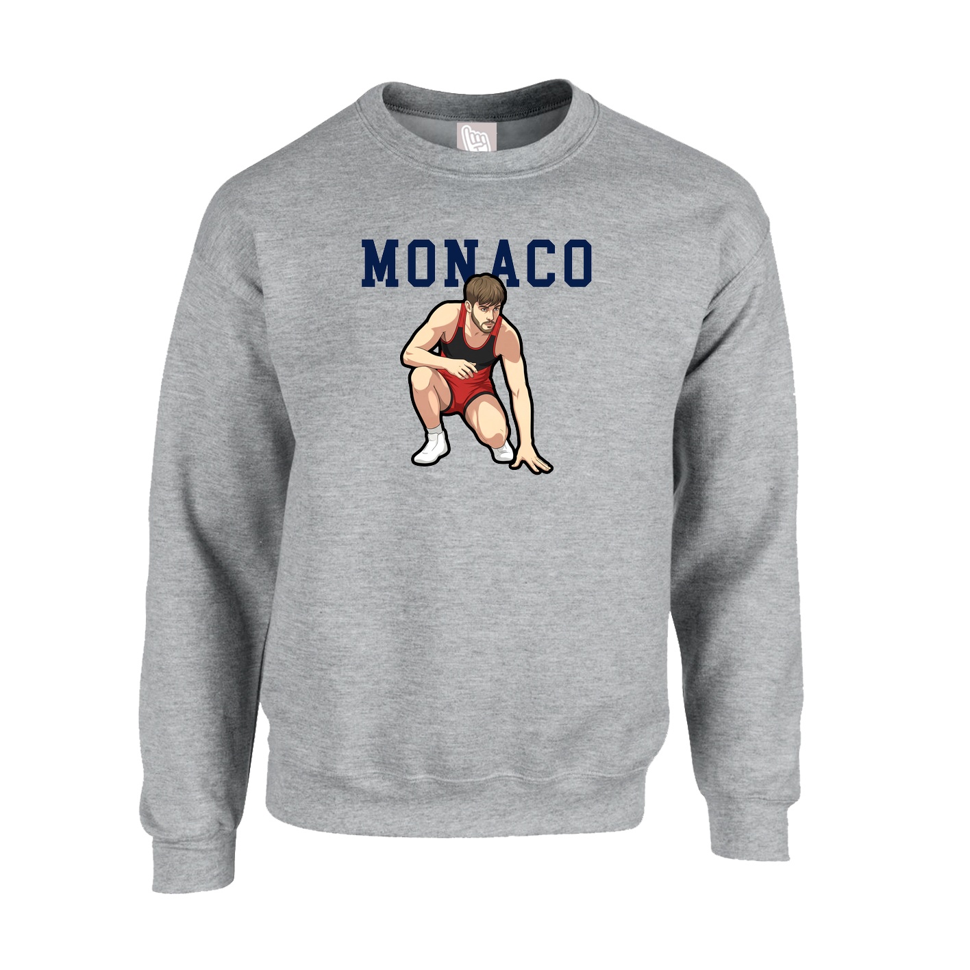 Fleece Crew — Shirsey in Grey