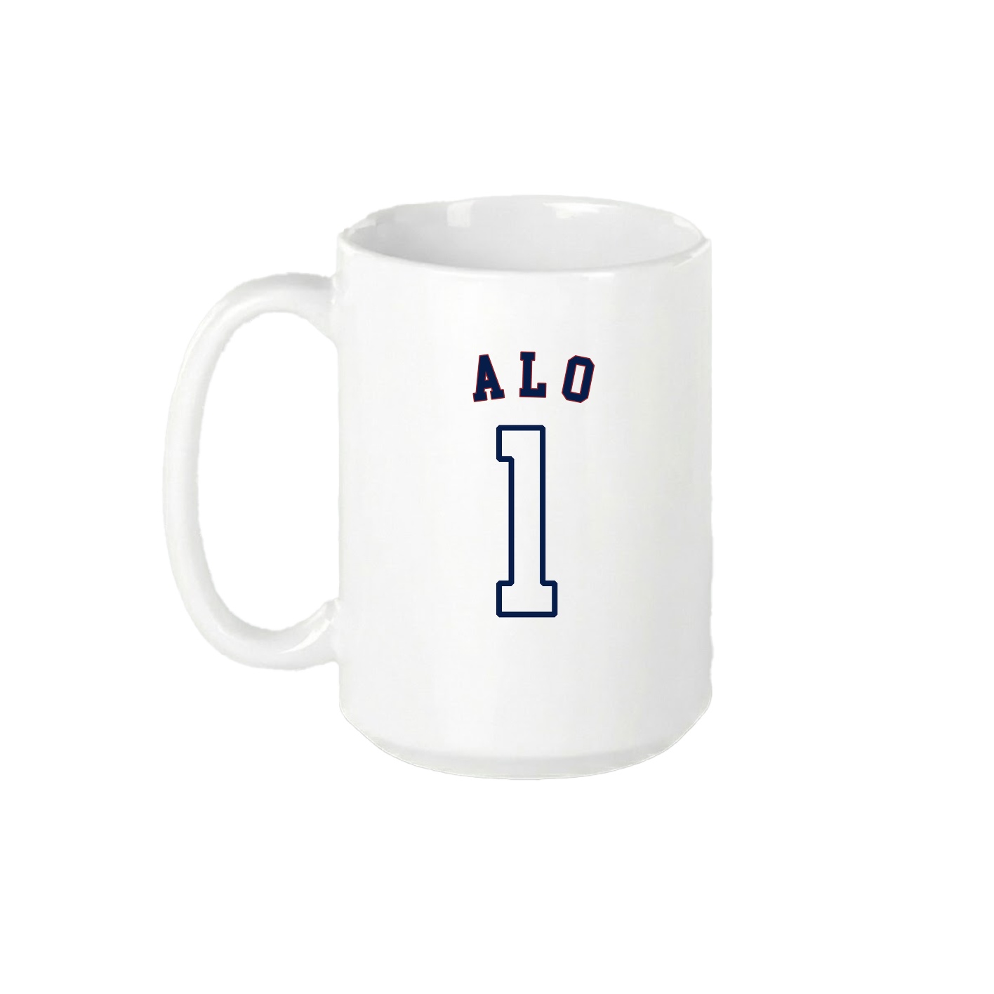 15oz Coffee Mug — Shirsey Arch in White