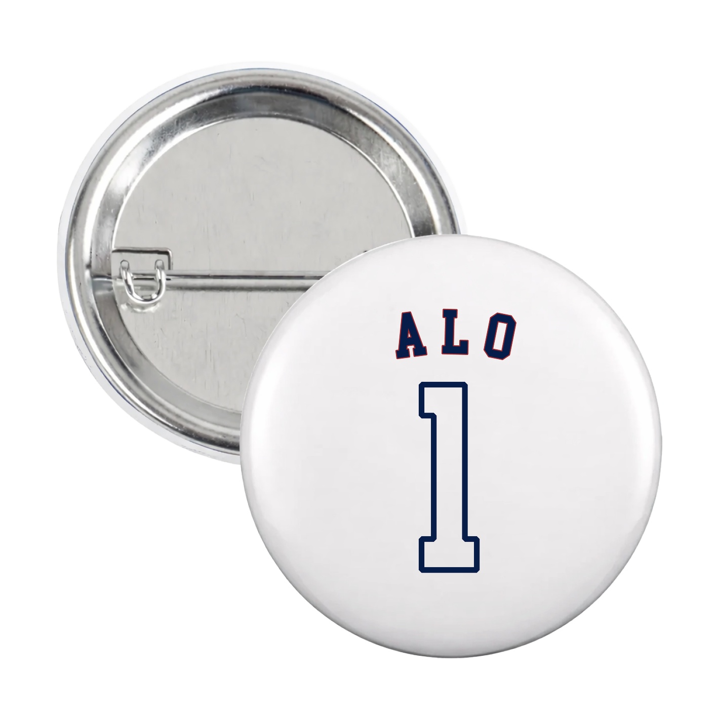 Game Day Button — Shirsey Arch in White