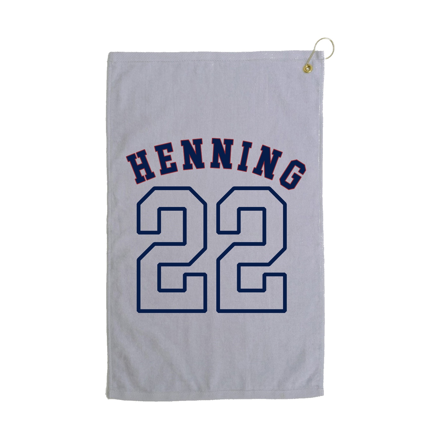 Golf Towel — Shirsey Arch in Grey