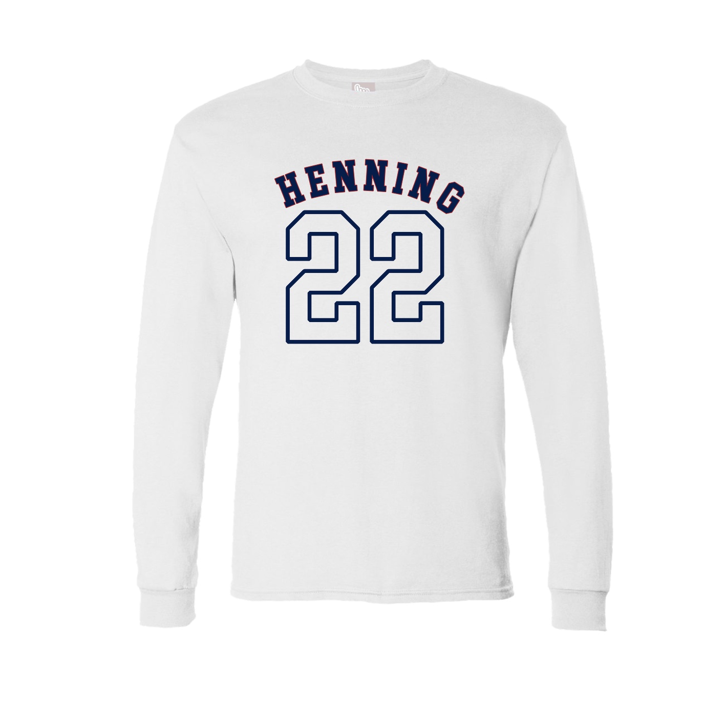 Long Sleeve Tee — Shirsey Arch in White