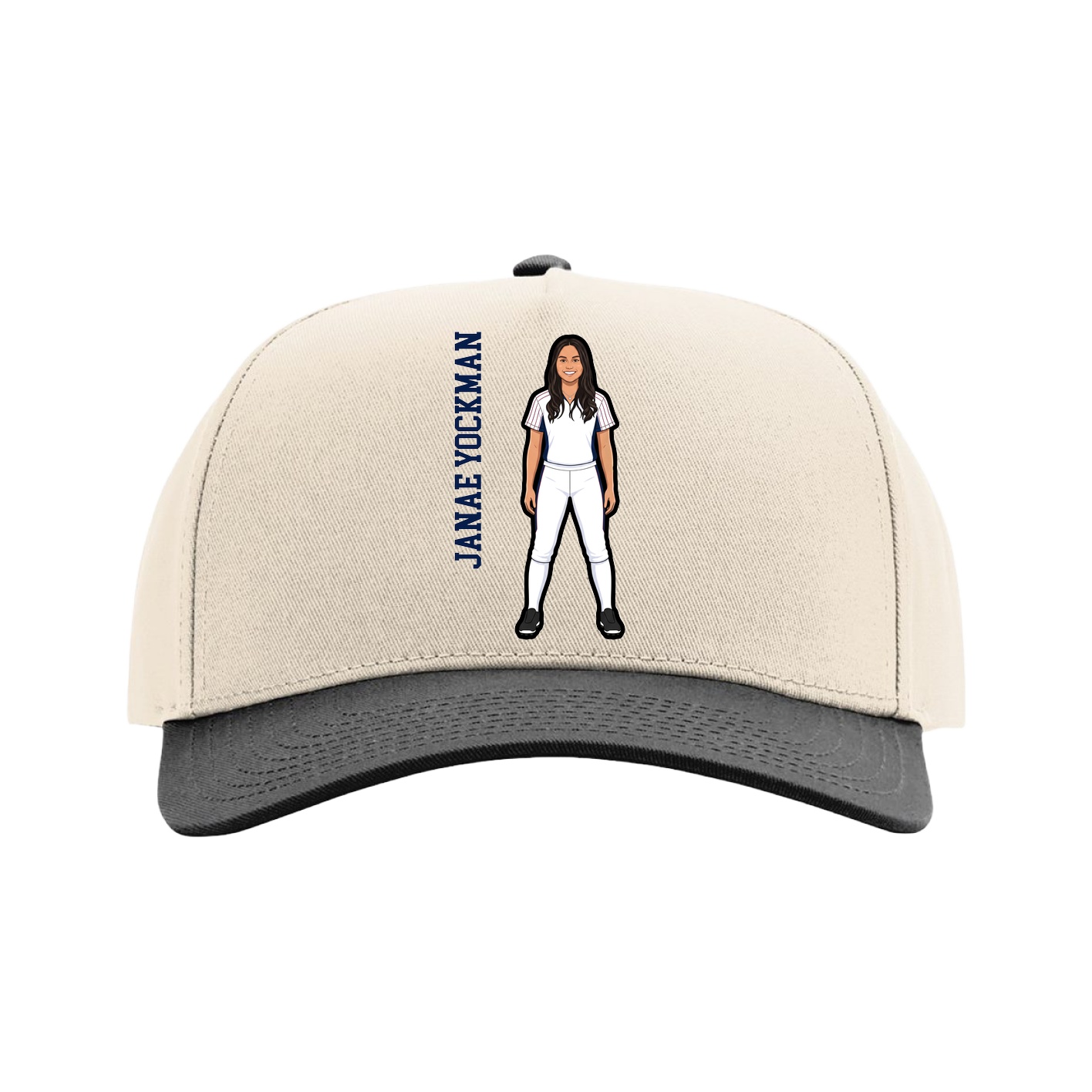 Full Fabric Five-Panel Champ Cap