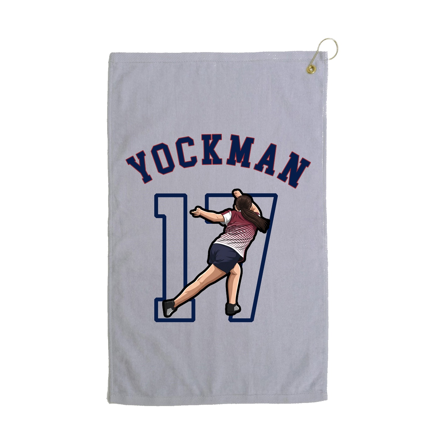 Golf Towel — Shirsey Arch in Grey