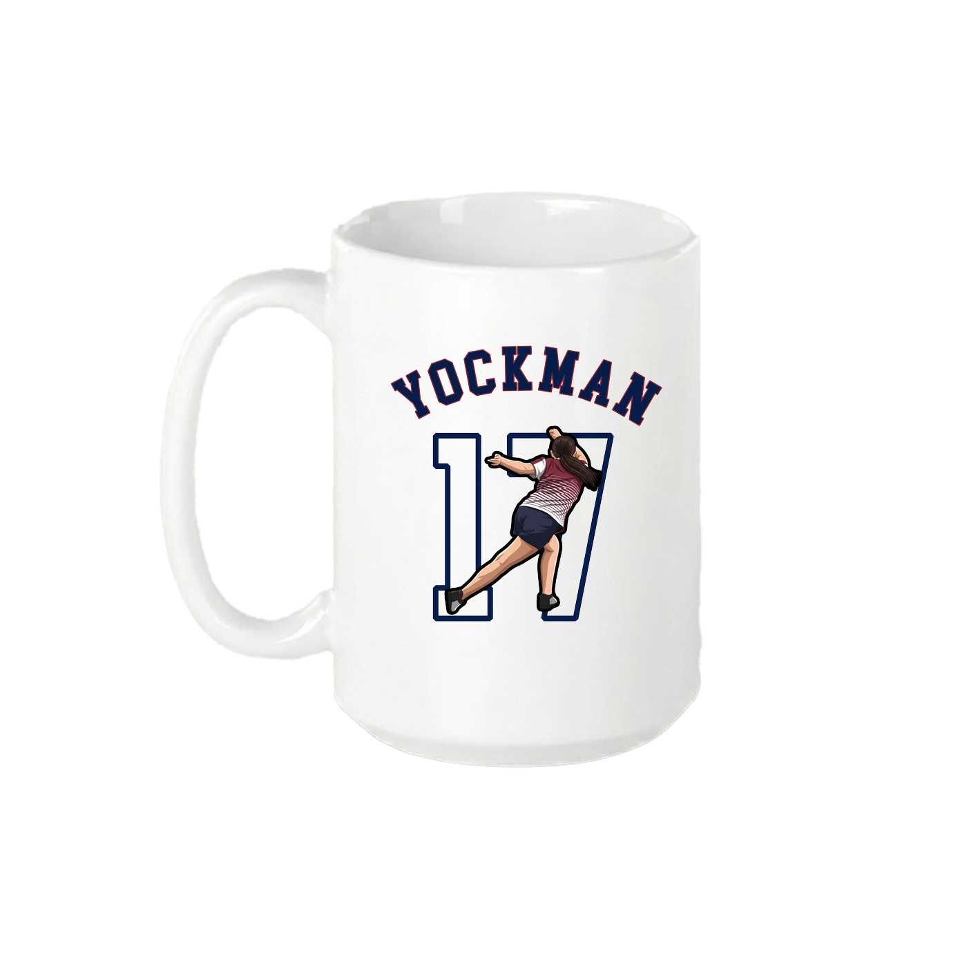 15oz Coffee Mug — Shirsey Arch in White