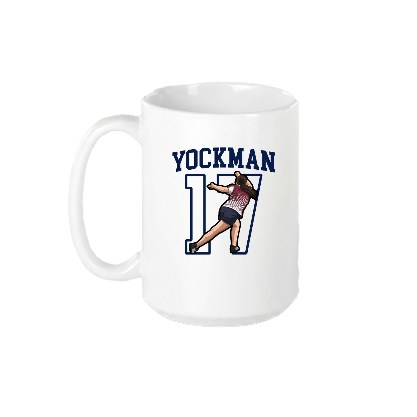 15oz Coffee Mug — Shirsey in White
