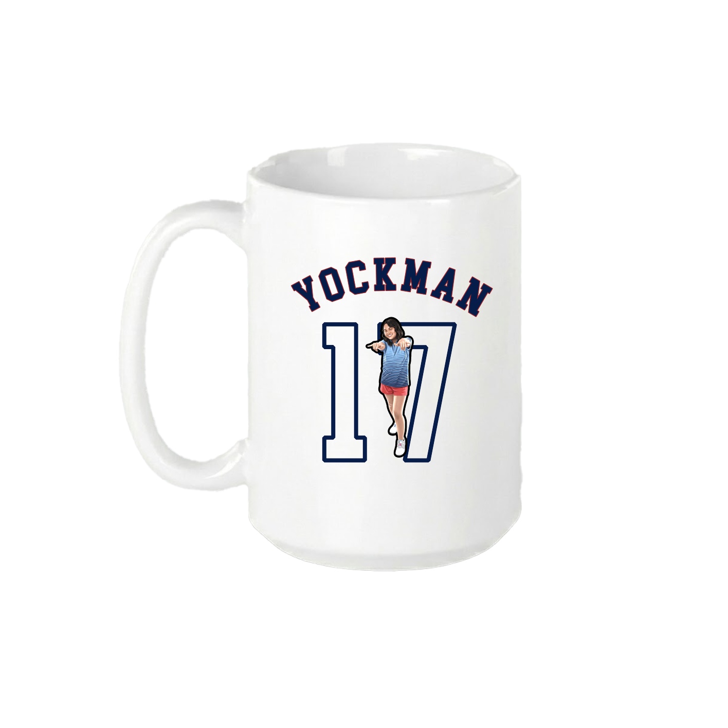 15oz Coffee Mug — Shirsey Arch in White