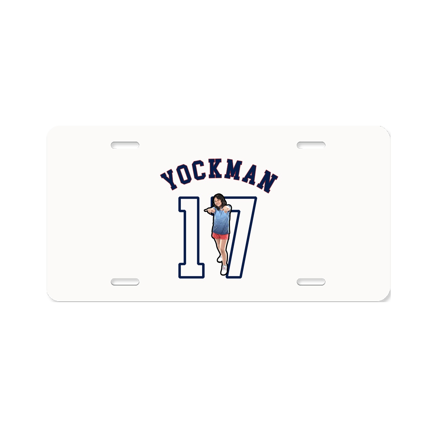 License Plate — Shirsey Arch in Classic