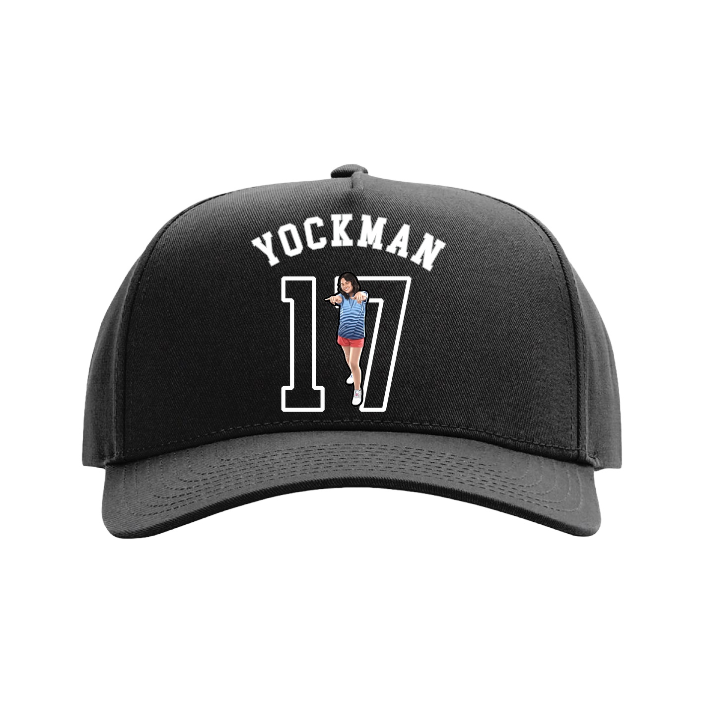 Full Fabric Five-Panel Champ Cap