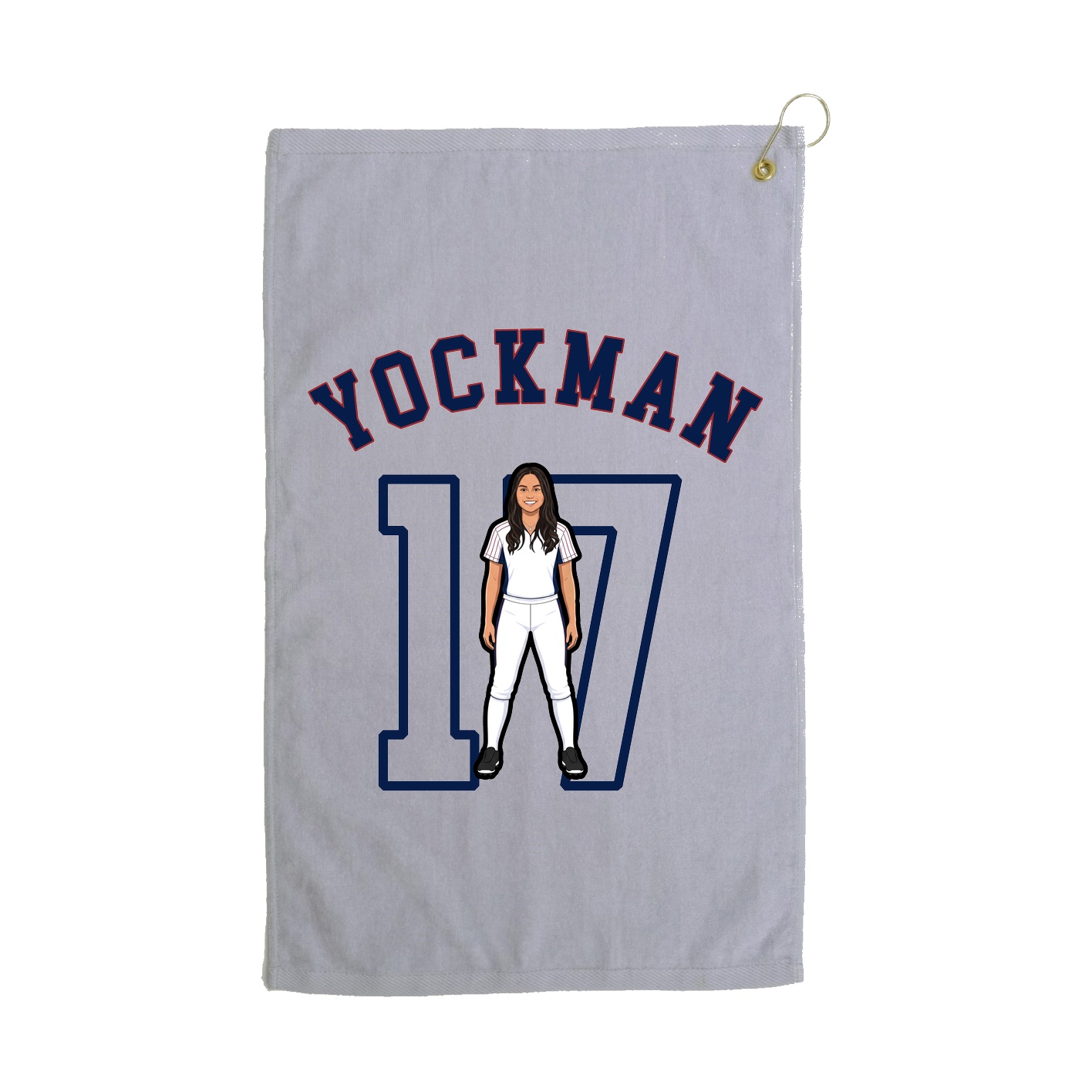 Golf Towel — Shirsey Arch in Grey