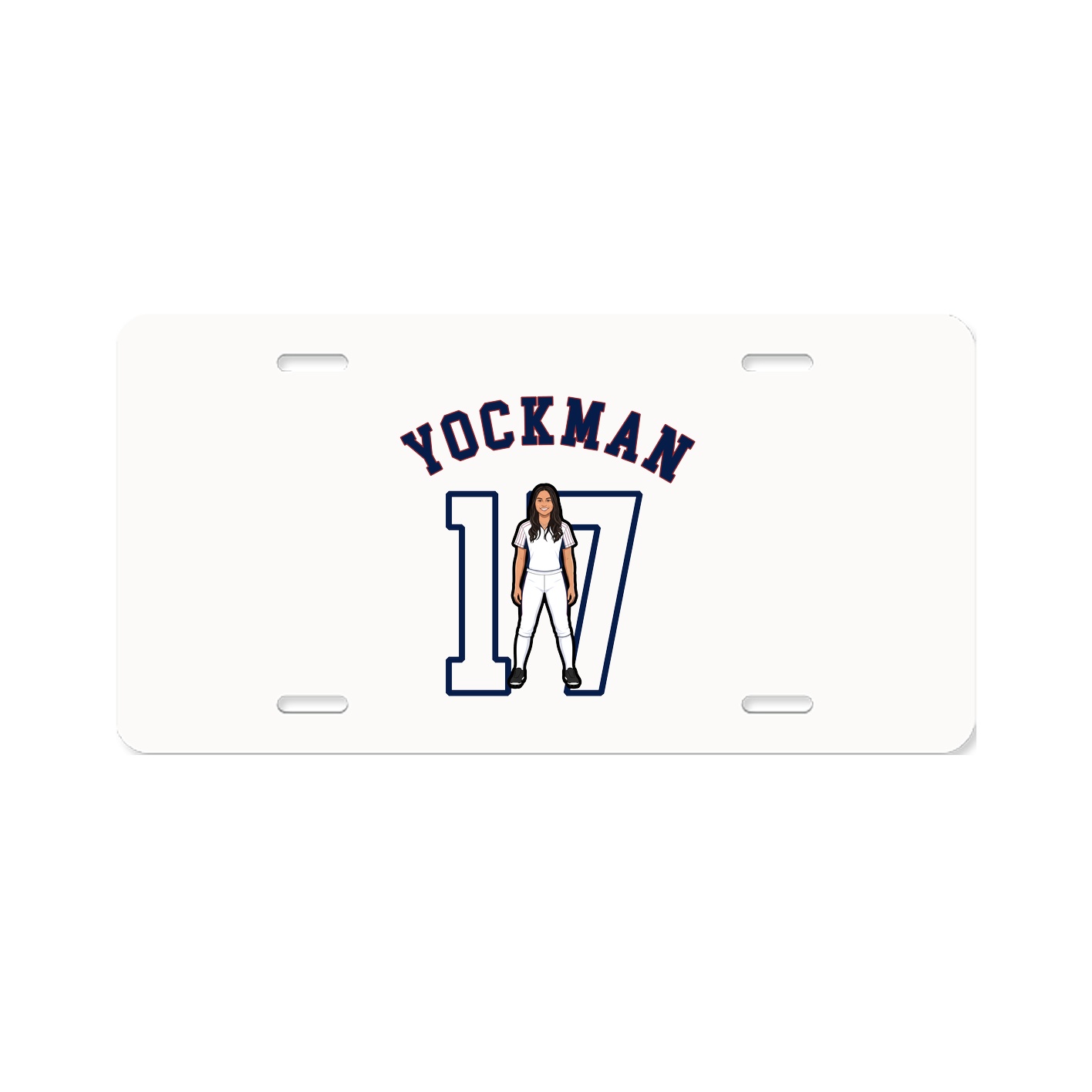 License Plate — Shirsey Arch in Classic