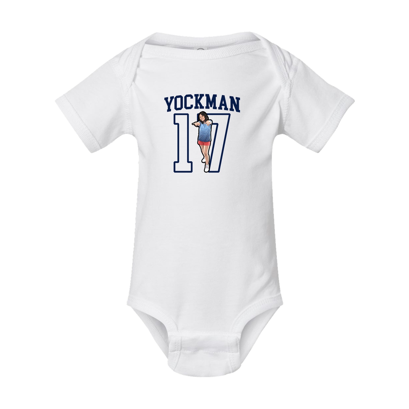 Baby Onesie — Shirsey in White