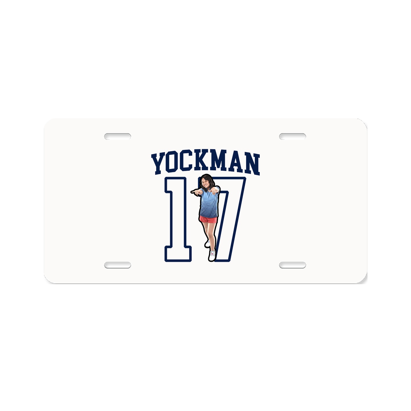 License Plate — Shirsey in Classic