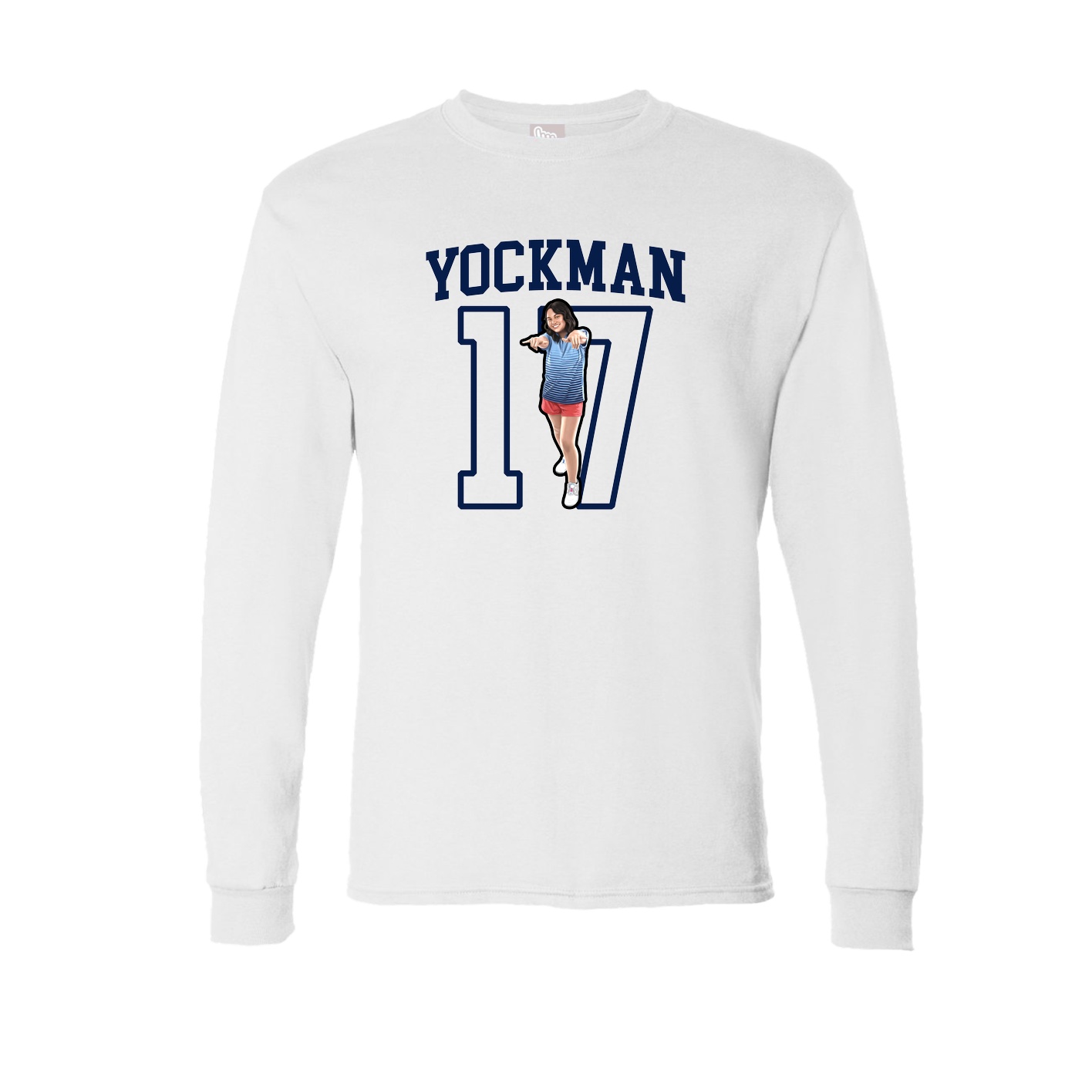 Long Sleeve Tee — Shirsey in White