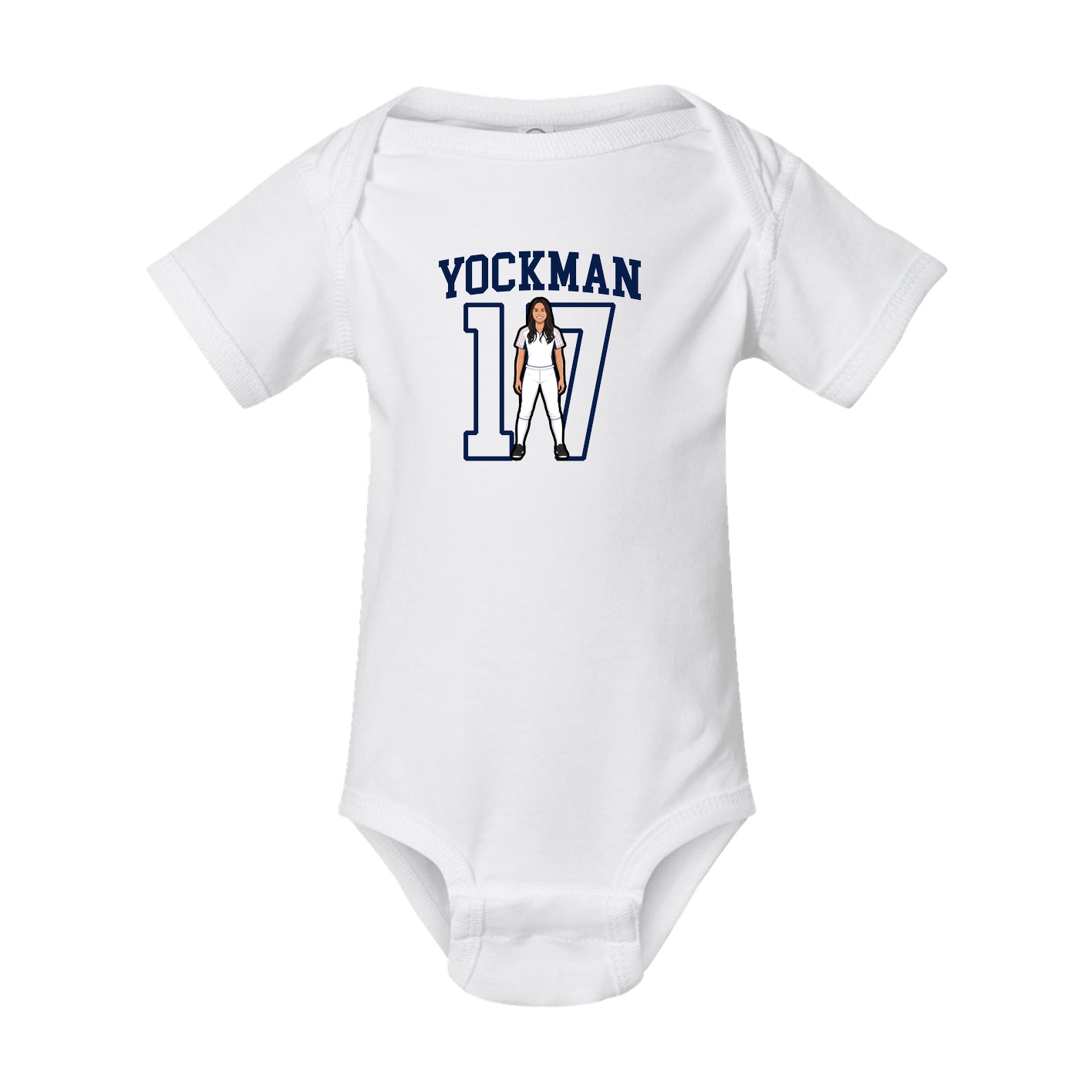 Baby Onesie — Shirsey in White