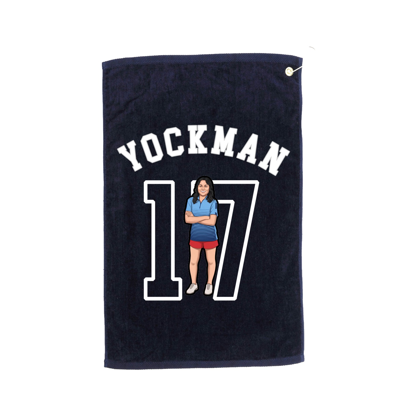 Golf Towel — Shirsey Arch in Navy