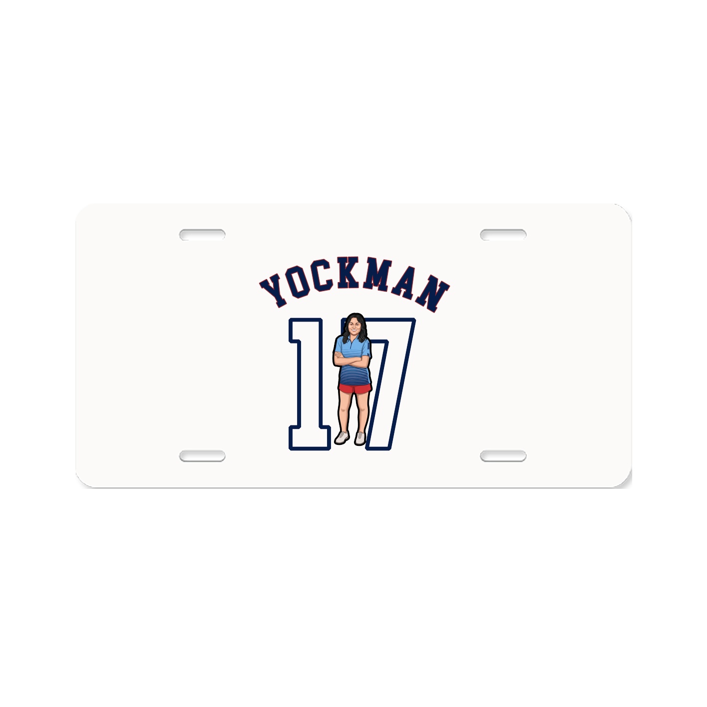 License Plate — Shirsey Arch in Classic