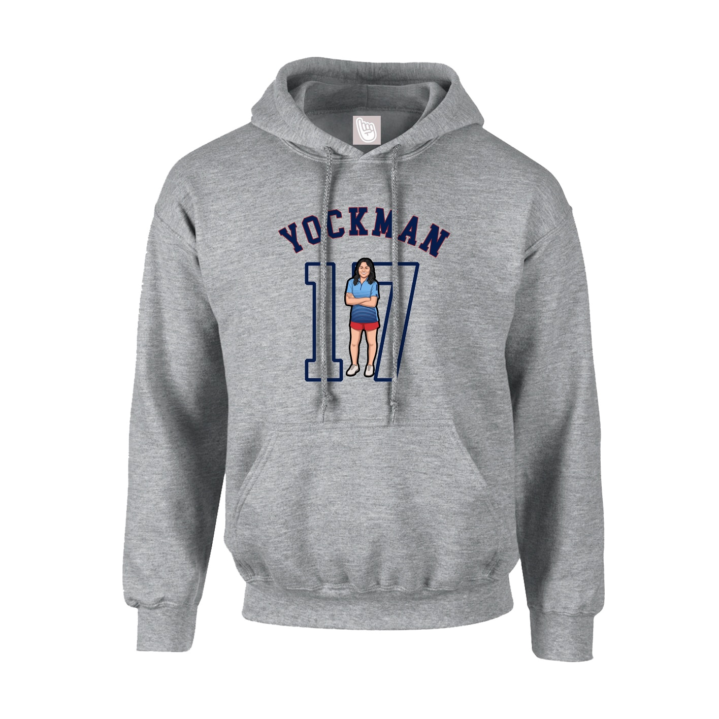 Hoodie — Shirsey Arch in Grey