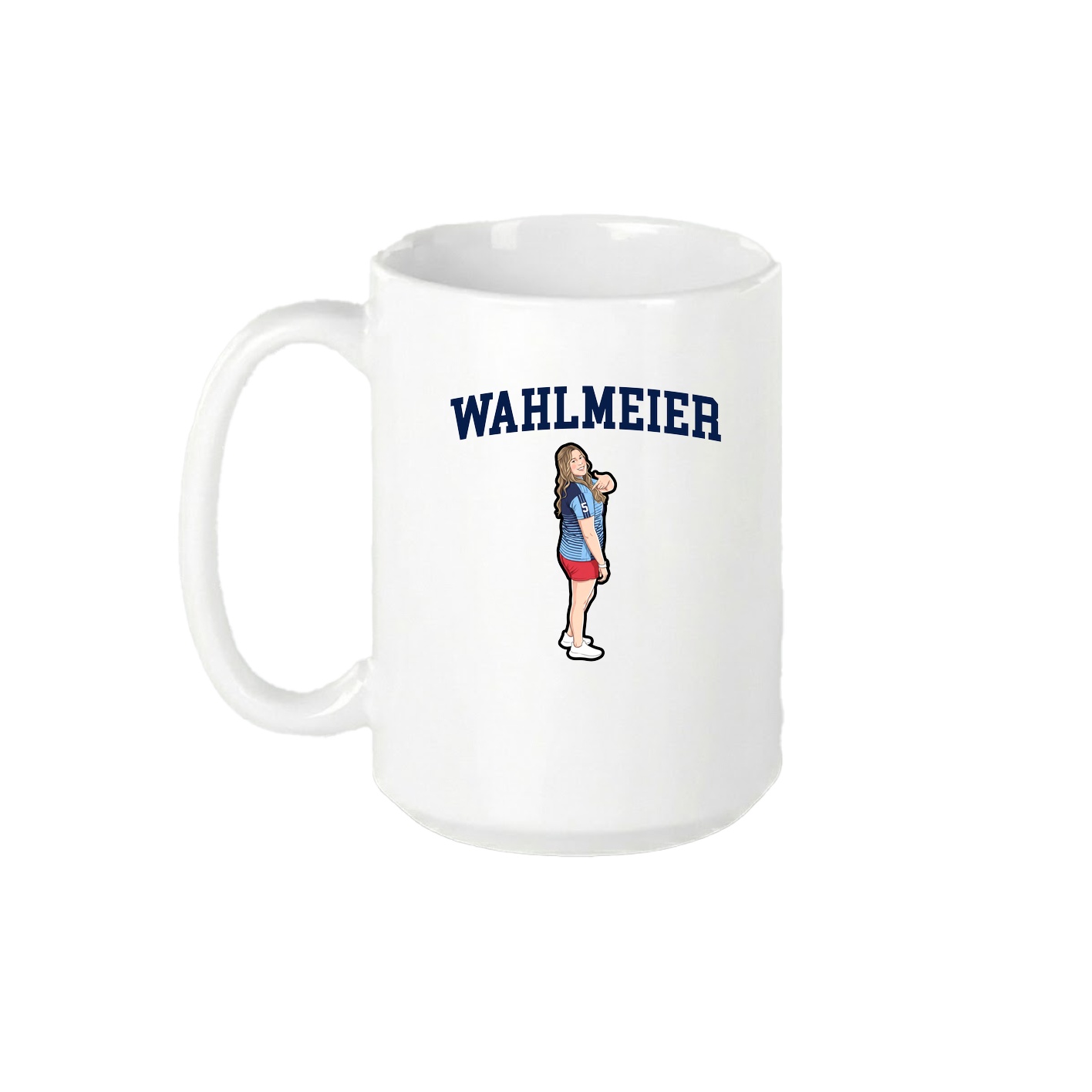 15oz Coffee Mug — Shirsey in White