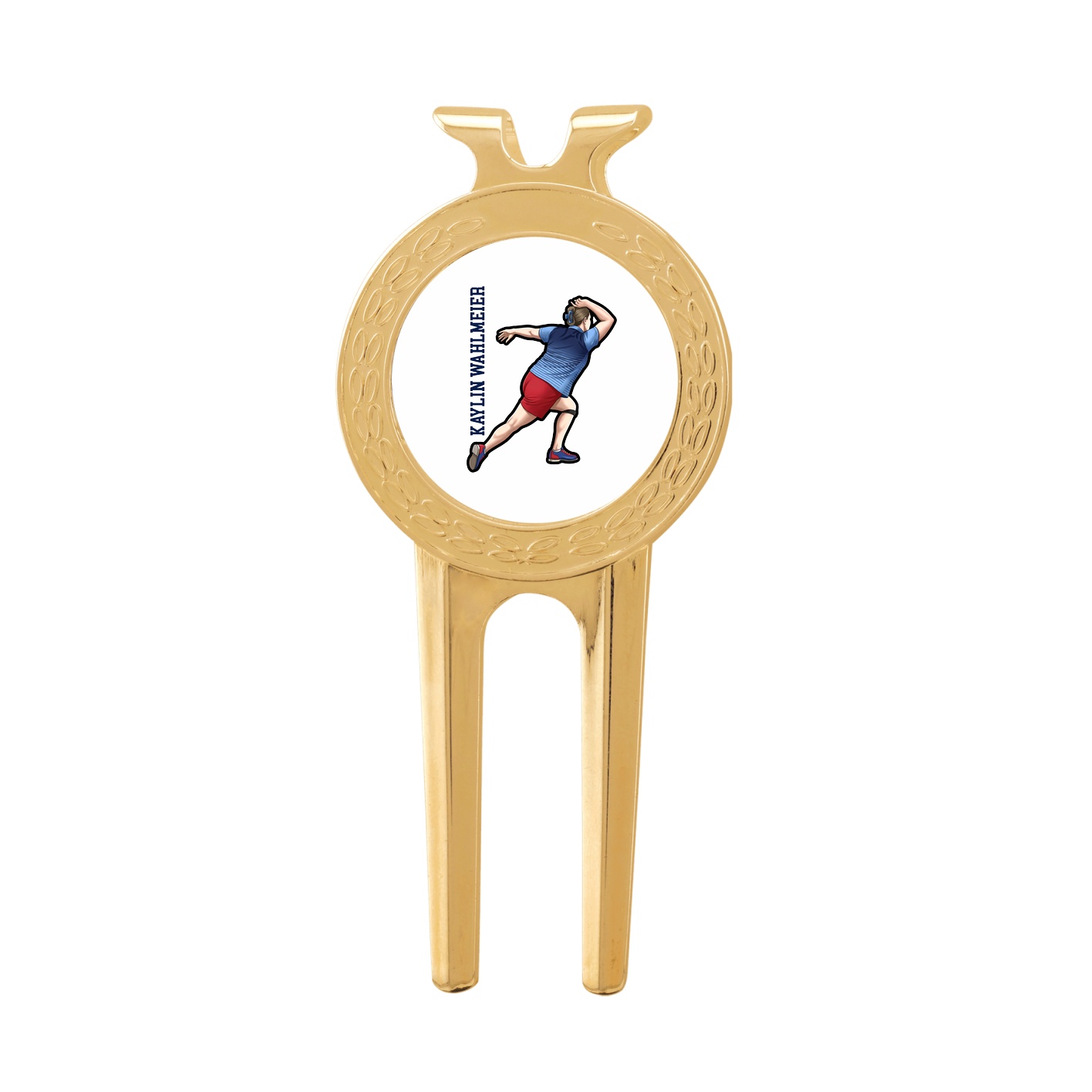 Divot Tool with Ball Marker — Name Vertical in Classic