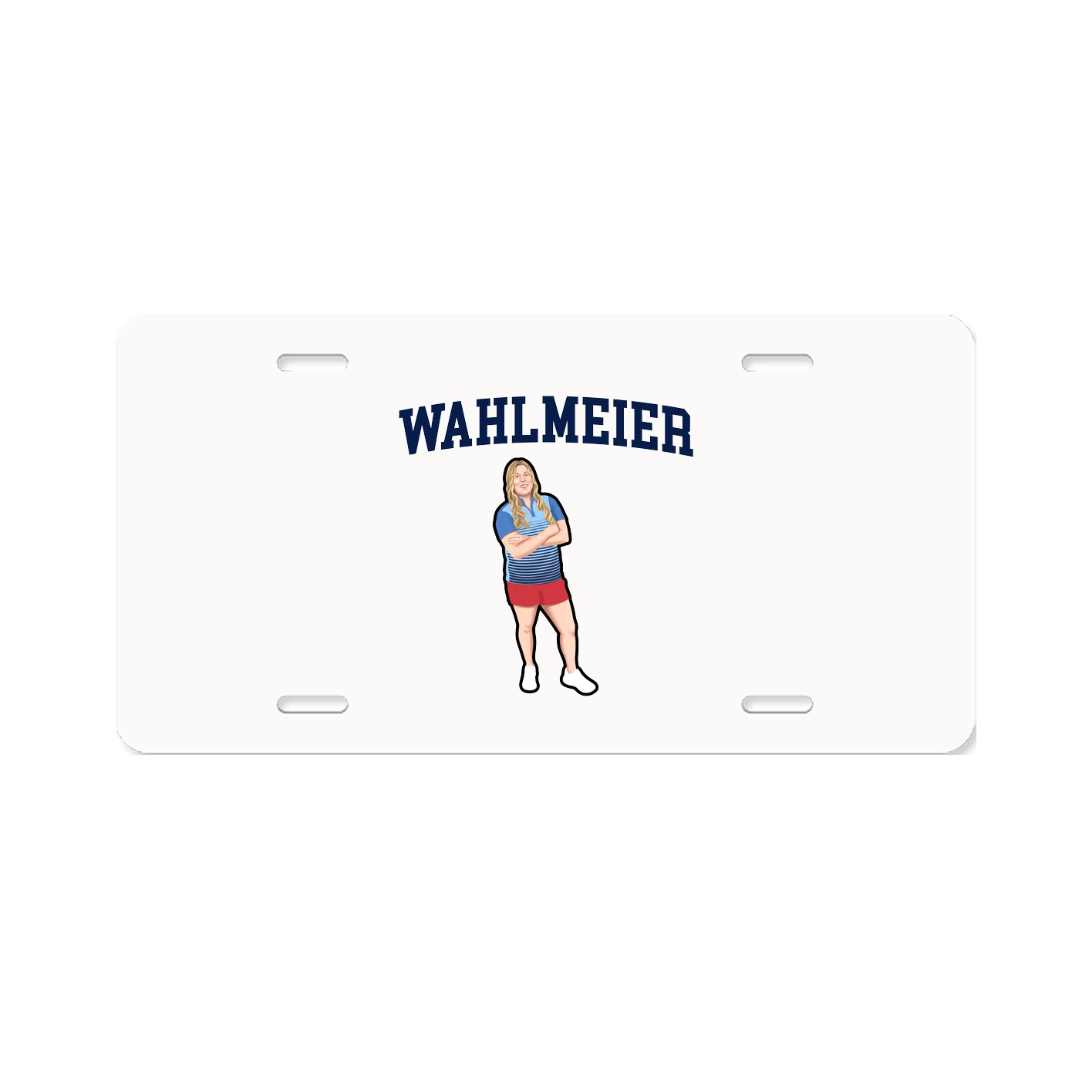 License Plate — Shirsey in Classic