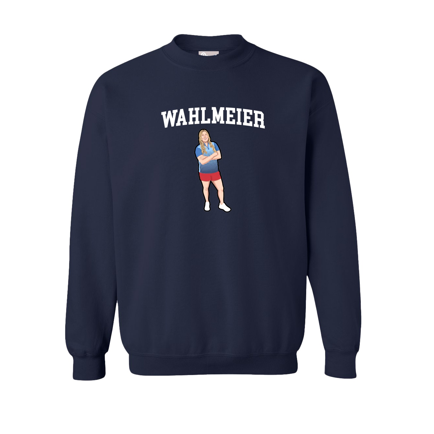 Fleece Crew — Shirsey in Navy