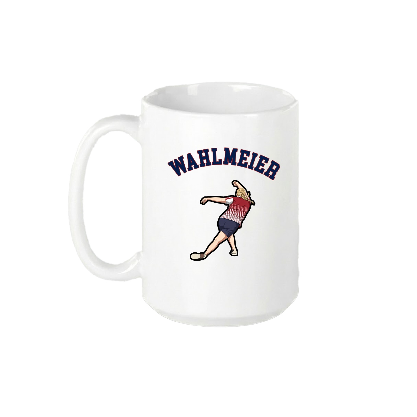 15oz Coffee Mug — Shirsey Arch in White