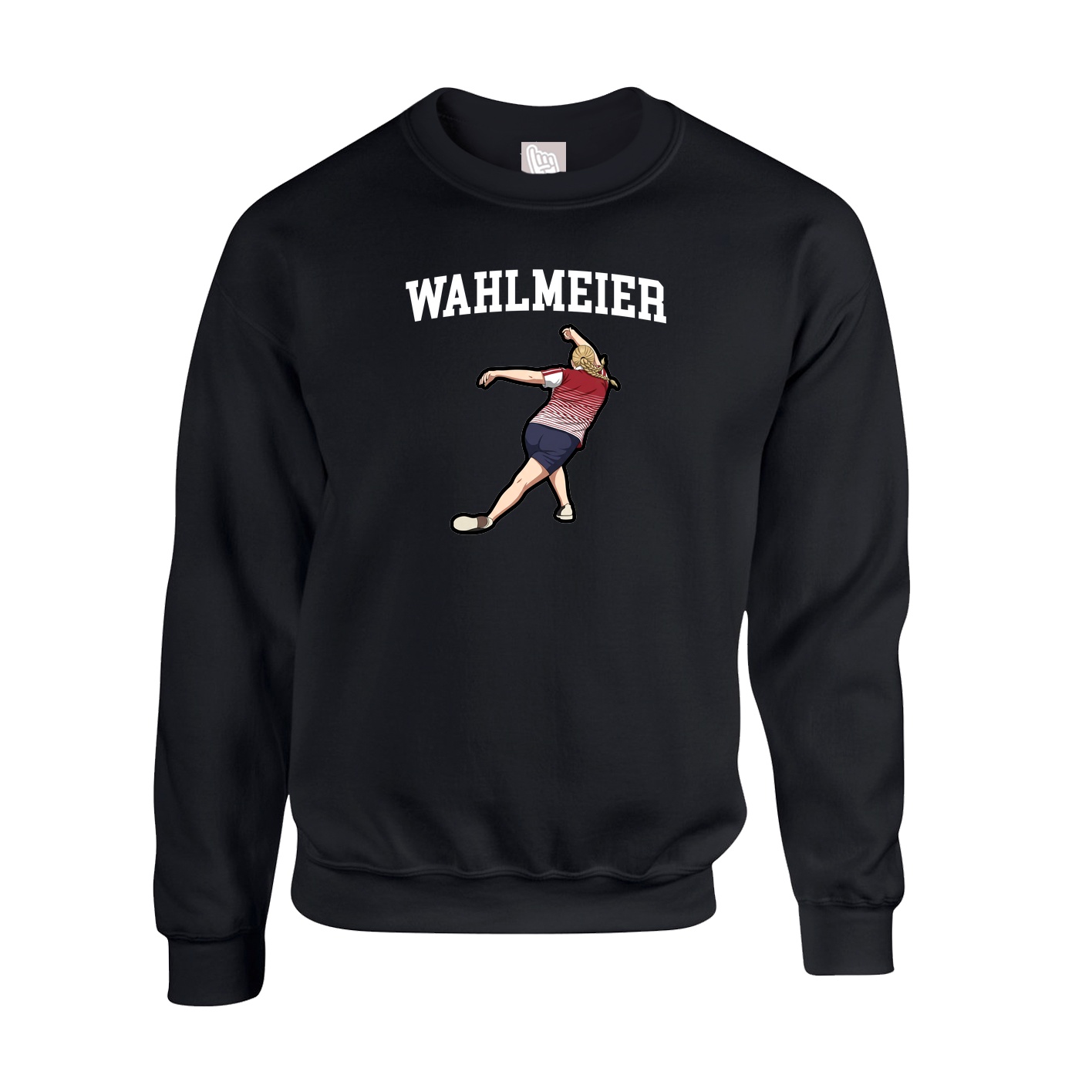 Fleece Crew — Shirsey in Black