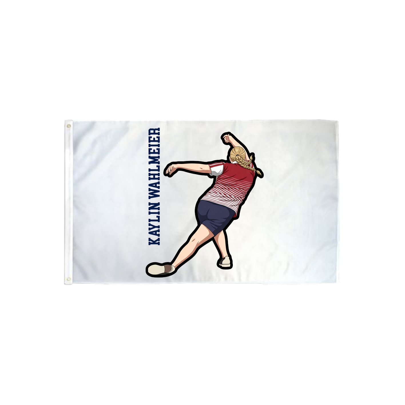 3x5 Flag — Name Vertical in Classic