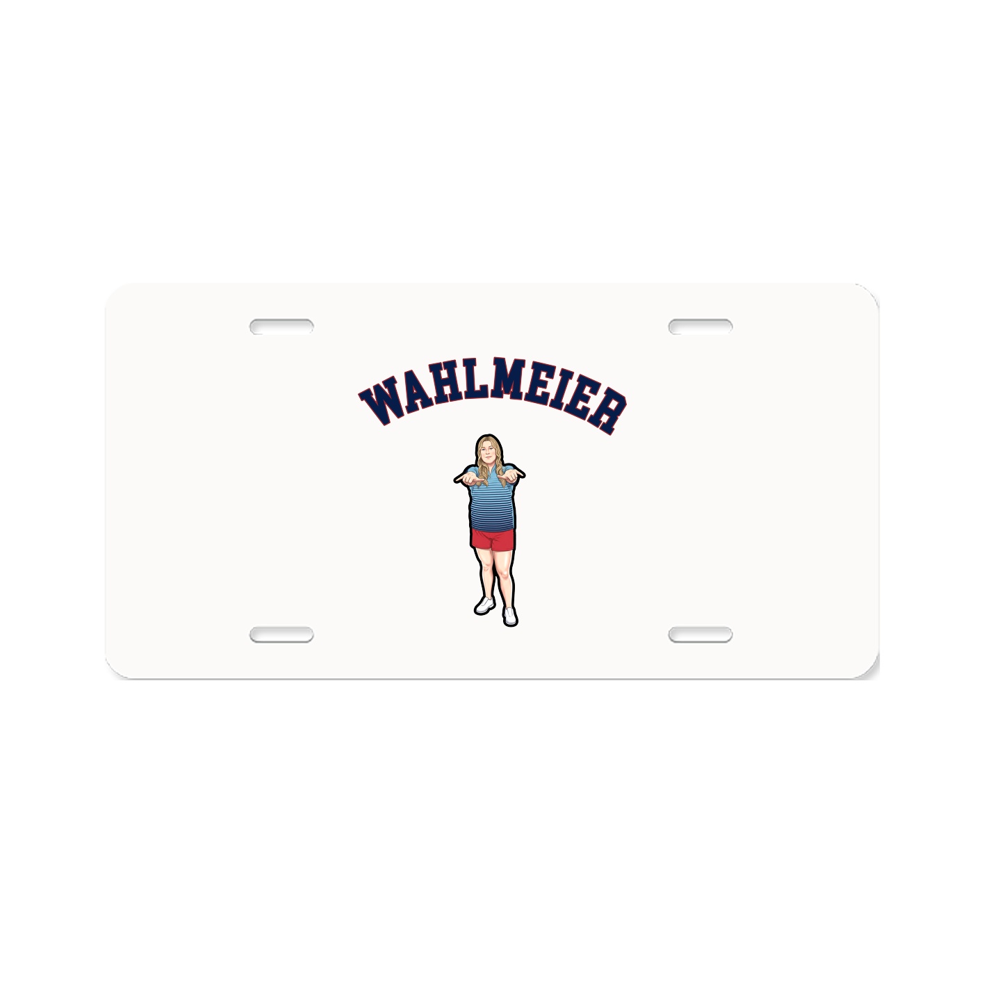 License Plate — Shirsey Arch in Classic