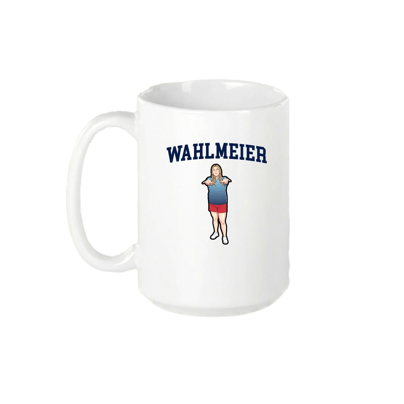15oz Coffee Mug — Shirsey in White