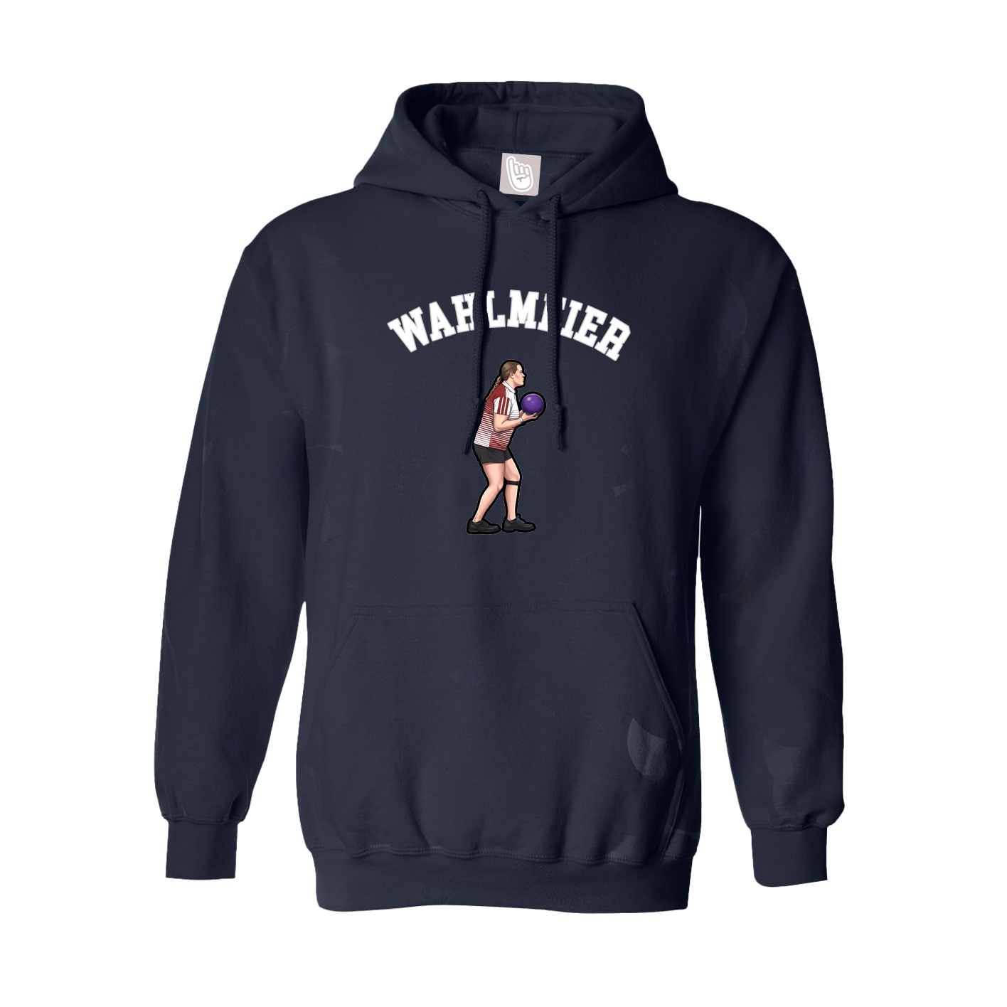 Youth Hoodie — Shirsey Arch in Navy