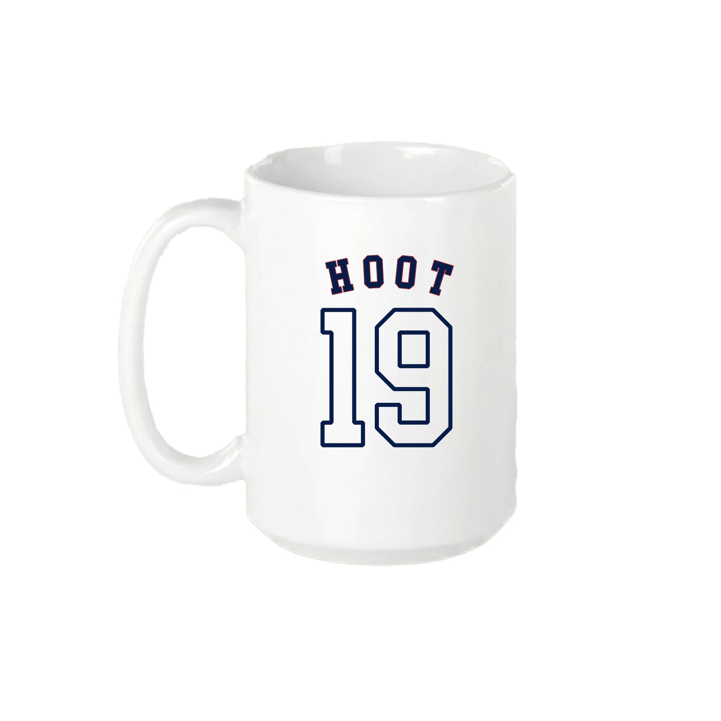 15oz Coffee Mug — Shirsey Arch in White