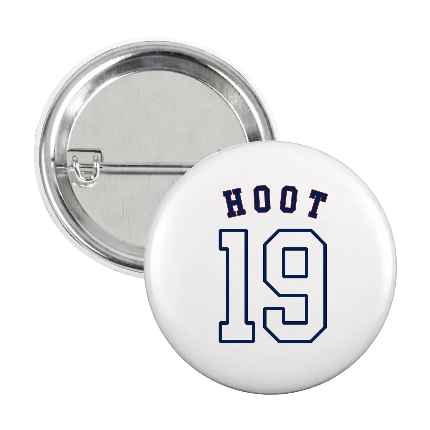 Game Day Button — Shirsey Arch in White
