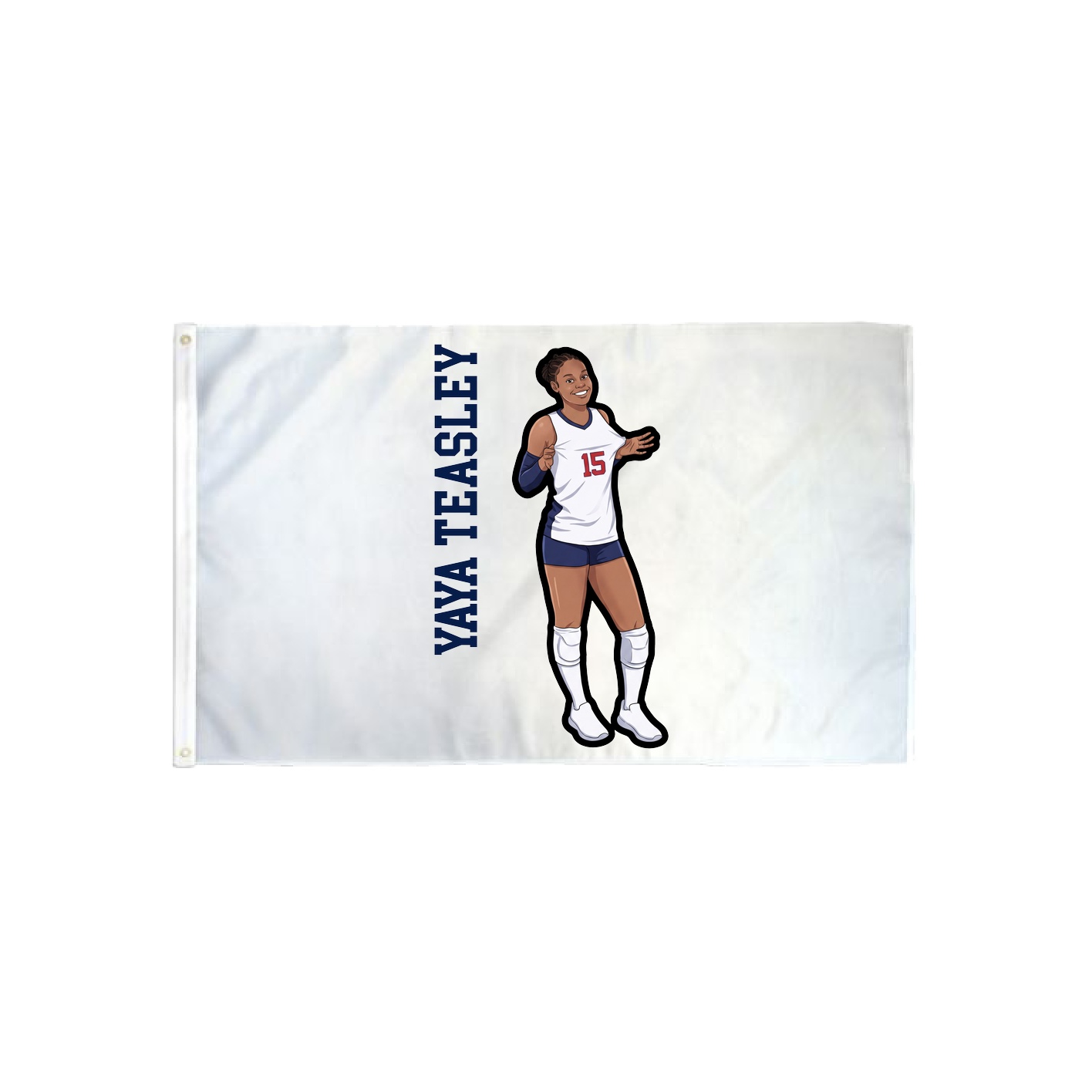 3x5 Flag — Name Vertical in Classic