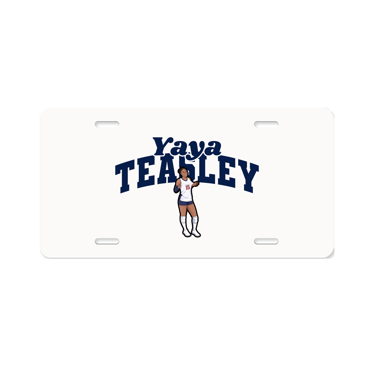 License Plate — Signature Arch in Classic