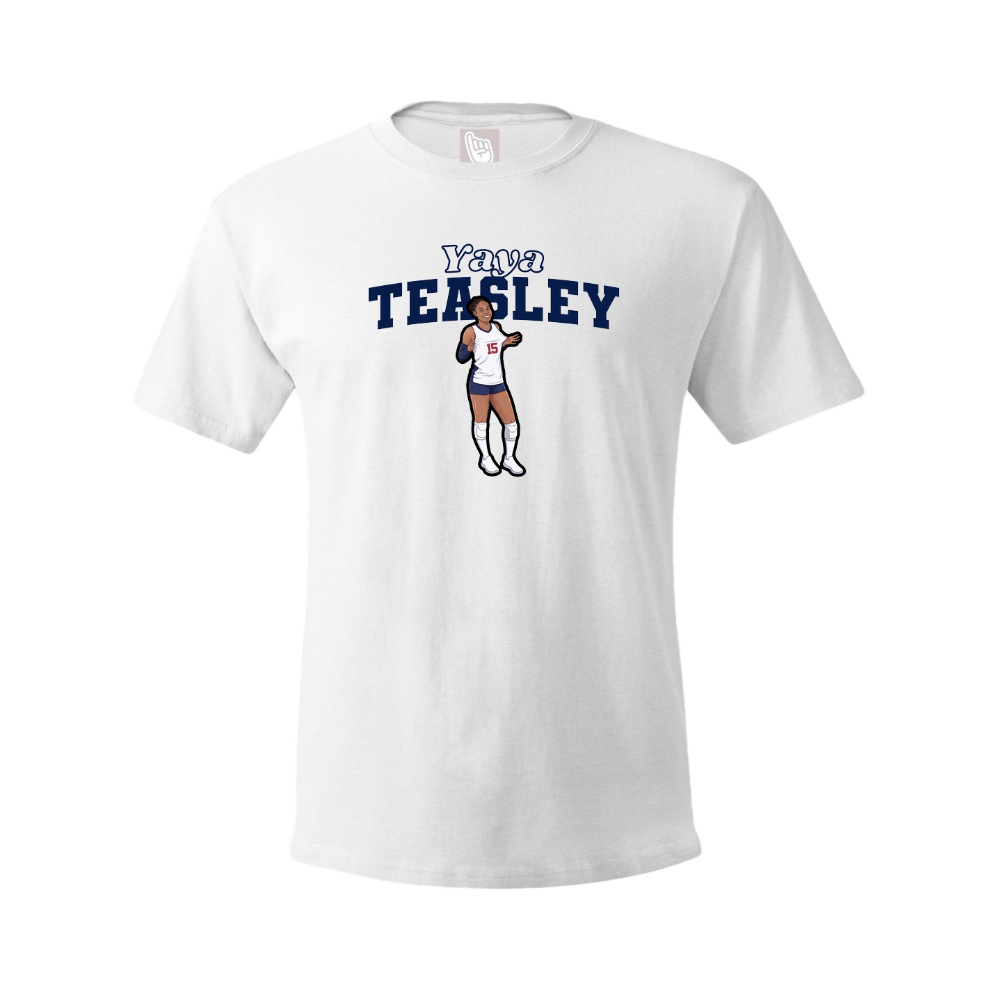Tee — Name Arch in White