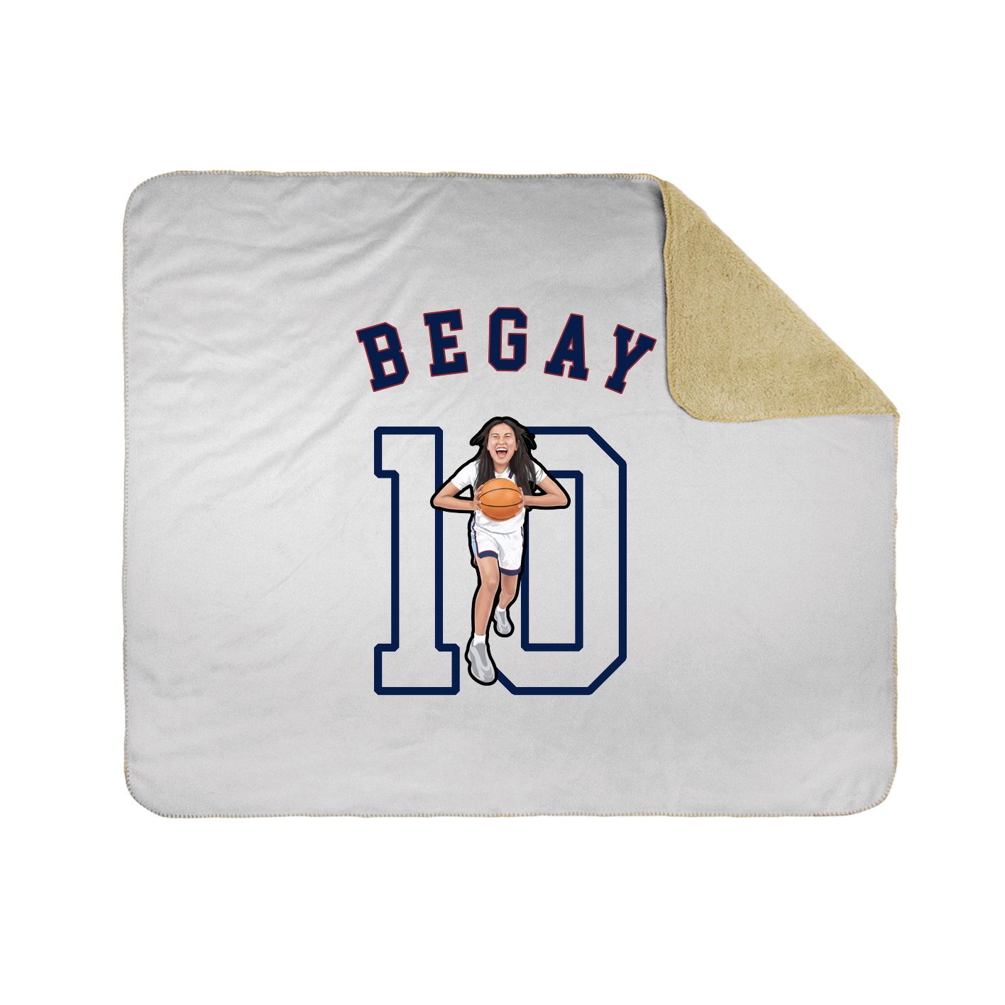 Throw Blanket — Shirsey Arch in White