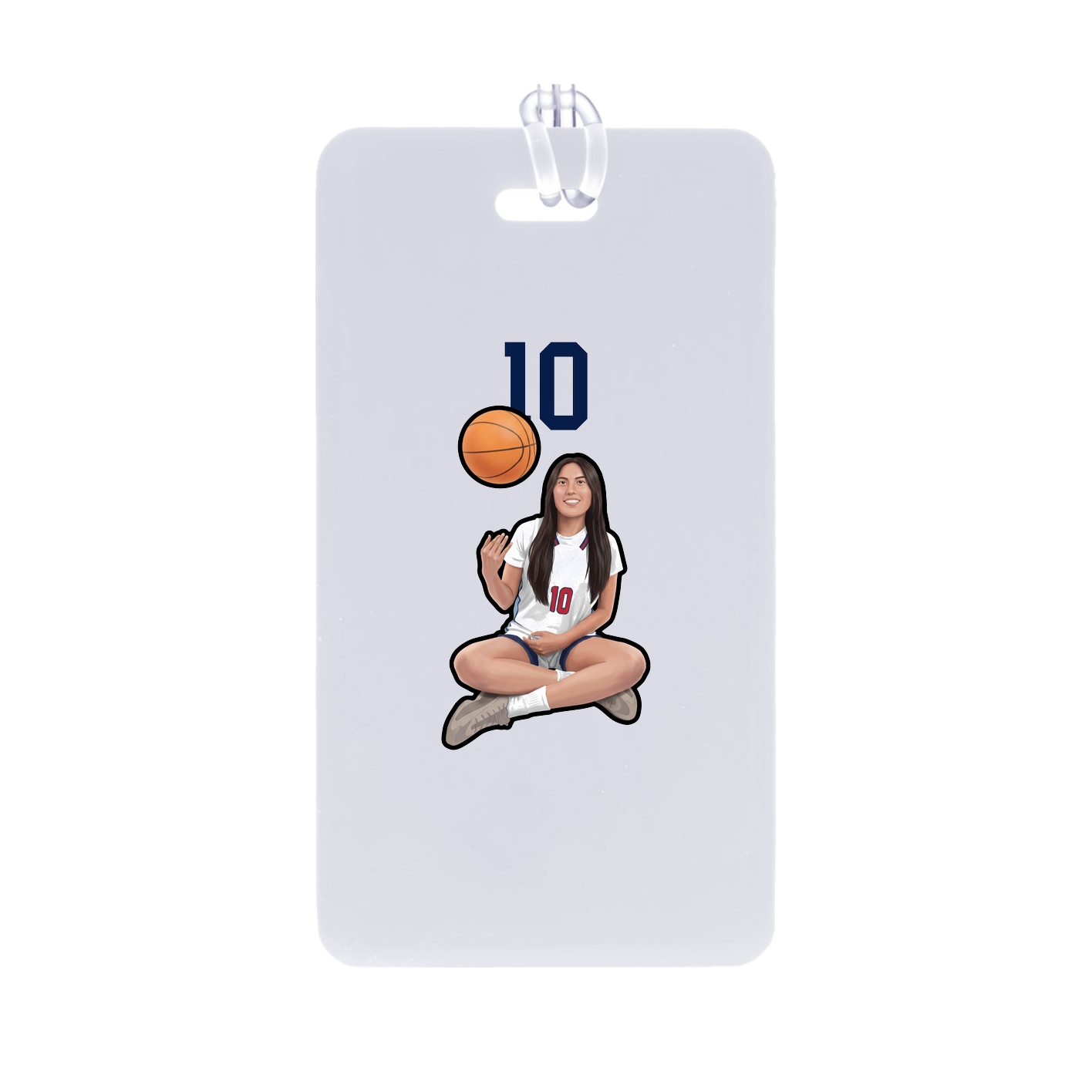 Bag Tag — Number Top in Classic