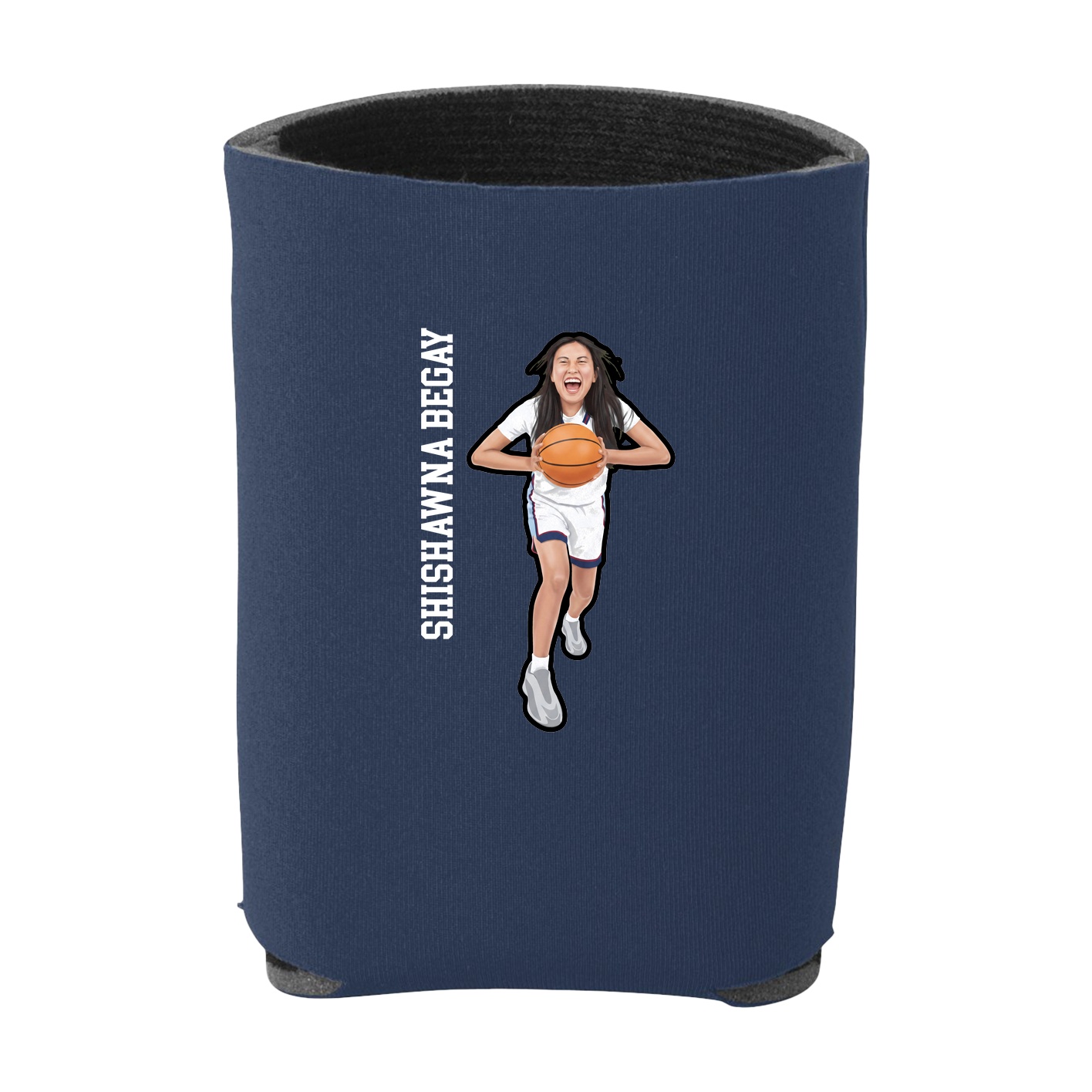 Can Holder — Name Vertical in Navy