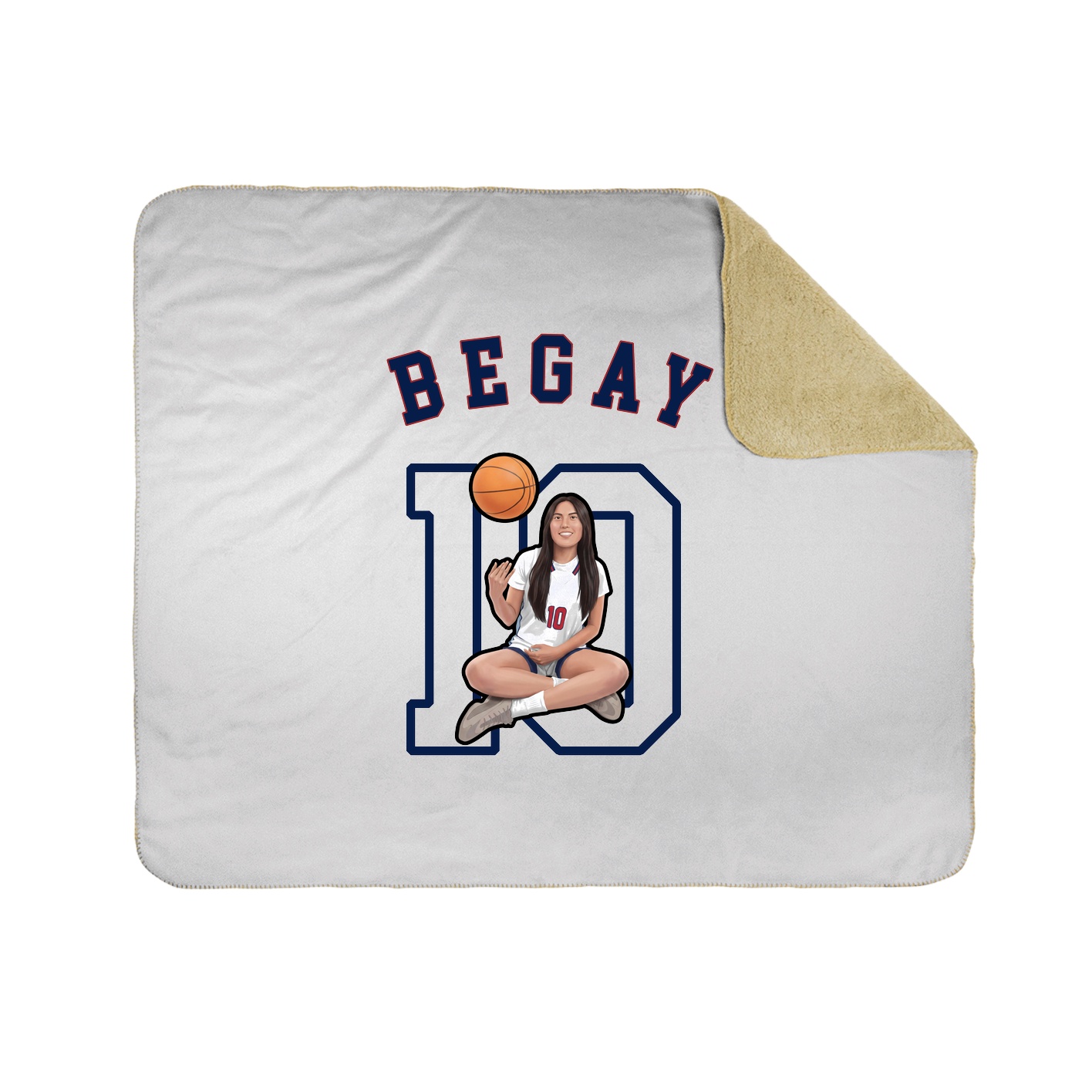 Throw Blanket — Shirsey Arch in White