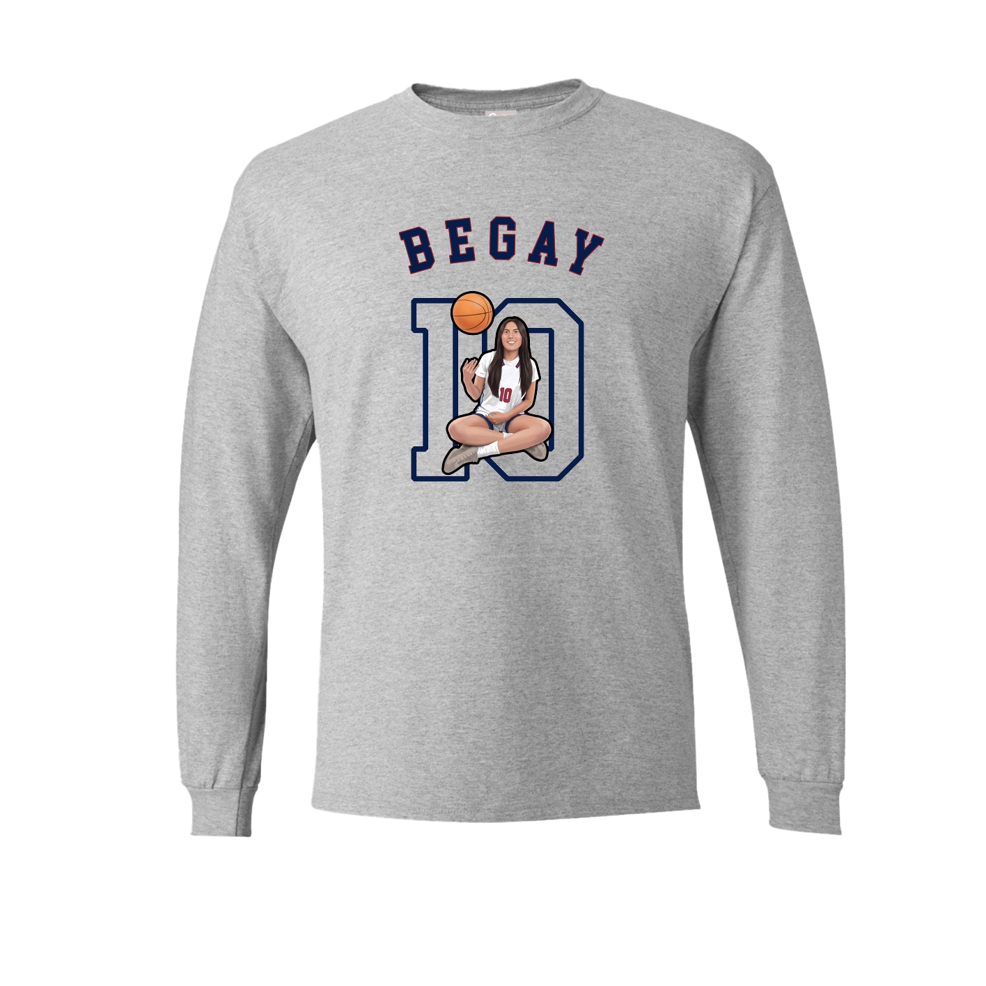 Long Sleeve Tee — Shirsey Arch in Grey