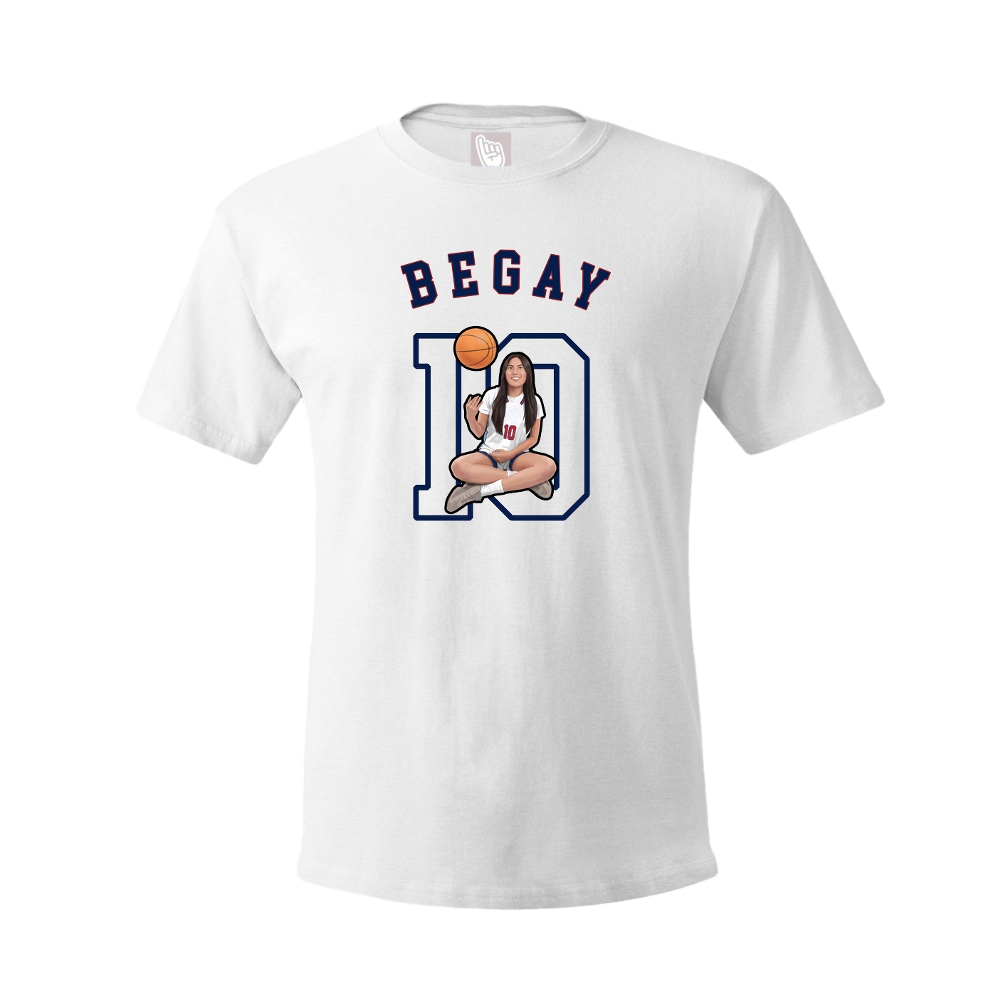 Youth Tee — Shirsey Arch in White