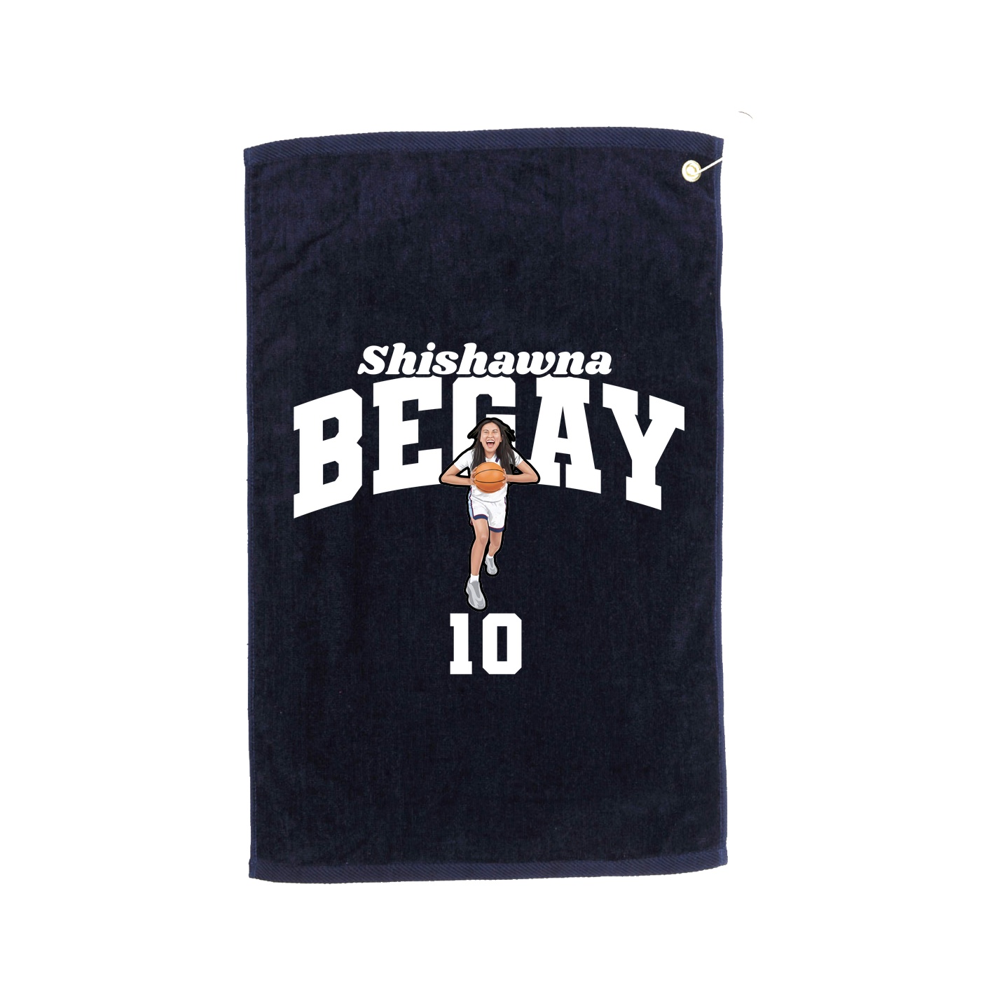 Golf Towel — Signature Arch in Navy