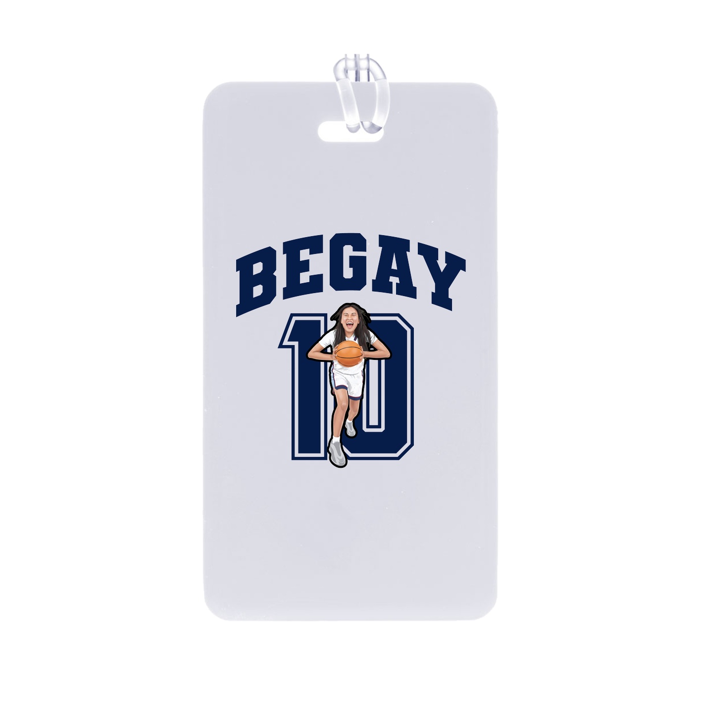 Bag Tag — Number in Classic