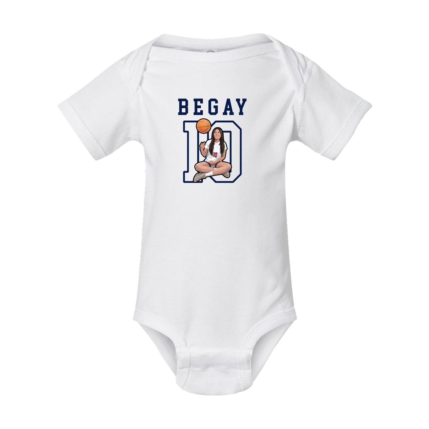 Baby Onesie — Shirsey in White