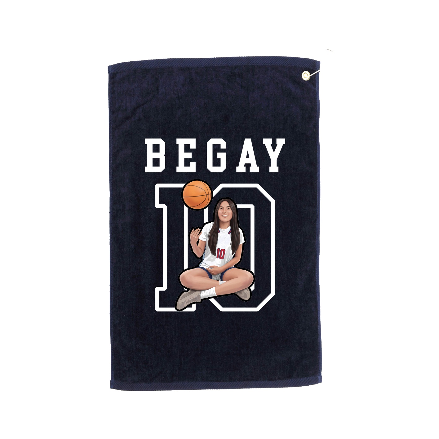Golf Towel — Shirsey in Navy