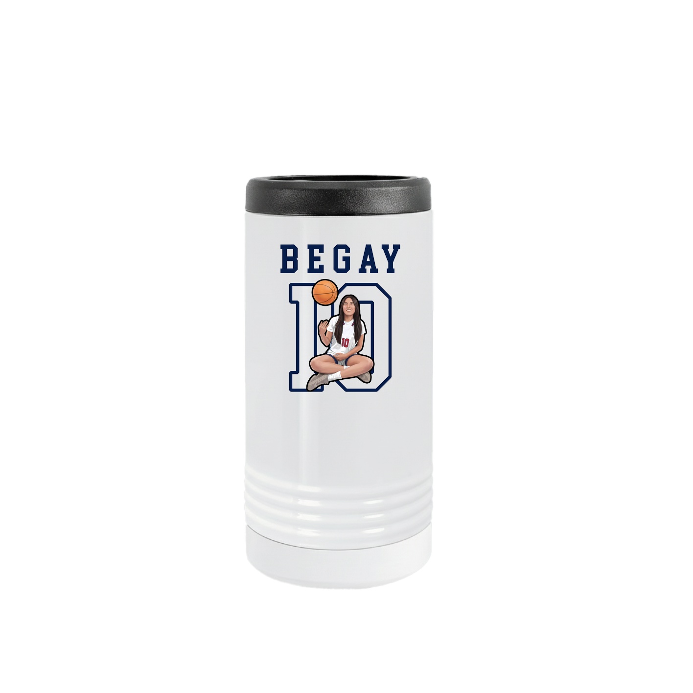 Slim Beverage Holder — Shirsey in White