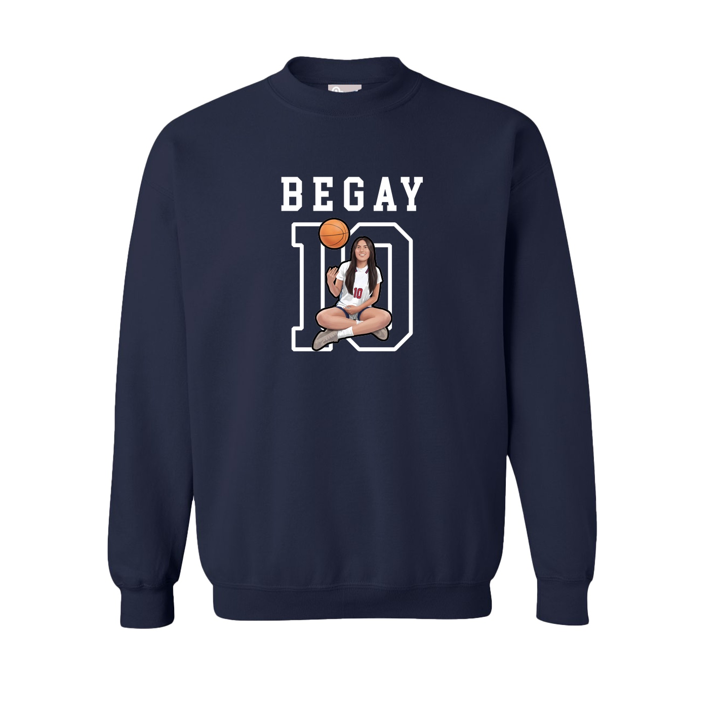 Fleece Crew — Shirsey in Navy